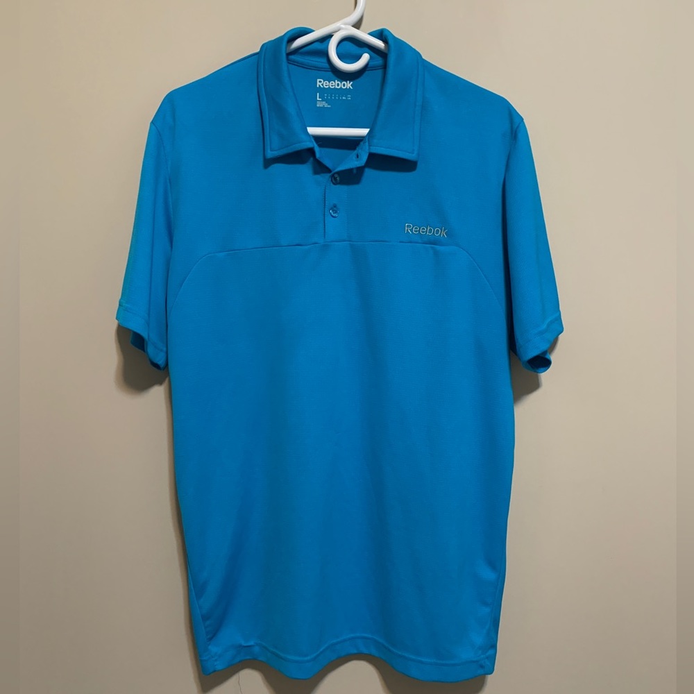 Reebok PlayDry golf shirt, size L